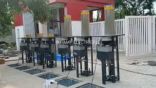 Installation of Hydraulic Bollard at AIIMS Bhopal | Neptune  Power Shield 275 HA 800