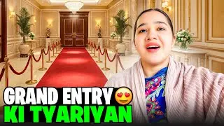 Grand entry ki tyariyan | y mera dream hy | Sitara yaseen vlog 