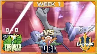 UBL S3 Week 1 Toronto Leaf Storms vs New York Empoleon W/OPJellicent