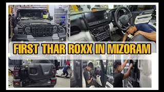 MAHINDRA THAR ROXX 5 DOOR ACCESSORIES CHU HEI LE😱