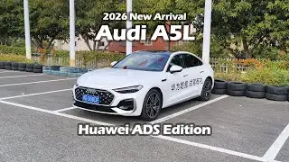2026 New Audi A5L 2.0T Huawei ADS Autopilot Edition Sedan in-depth Walkaround - Big Bear Test Car