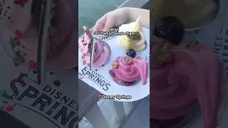 NEW! DOLE Whip Sample Flight in Disney Springs at Swirls on the Water