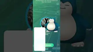[Pokemon GO] Pokemon Showcase Rewards: 4th Place! #pokemon #pokemonshowcase #snorlax