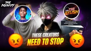 TSG AYUSH ABUSED OUR COUNTRY?? 🤡| TSG AYUSH ROAST | ROAST & REALITY | Prov!fy