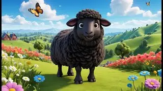 Baa Baa Black Sheep Color Parade Song | Learn Colors with Sheep | Fun Nursery Rhyme for Kids