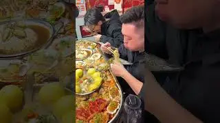 China vs America 🇨🇳🇺🇸 Luxury Hotel Food 🏨 | Kaunsa Khana Hai Sabse Mehenga? 😱#foodshorts #viralvideo