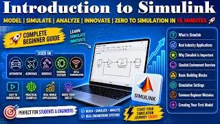 MATLAB Simulink Basics Explained | MATLAB Simulink Tutorial for Beginners | Build Your First Model