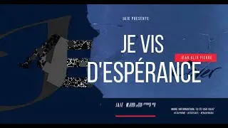 Je vis d'espérance, d'amour et de foi.
