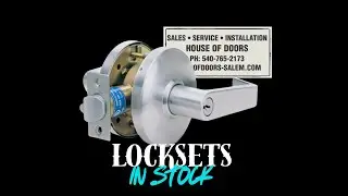 Grade 1 heavy duty ADA lever handle locksets IN STOCK at House of Doors