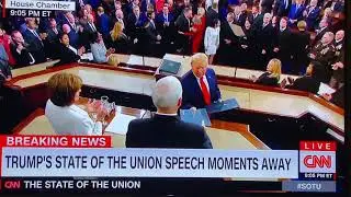 Trump snubbed Pelosi at State of  the Union 2020