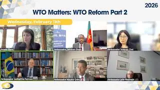 WTO Matters: WTO Reform Part 2