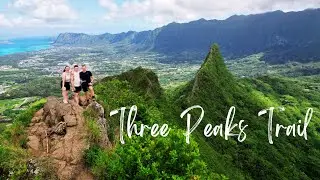 Conquering Olomana Trail (Three Peaks Hike) - Oahu, Hawaii