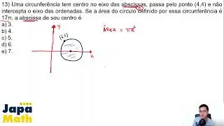 Prova Resolvida EsPCEx (2017 - 2018) - Geometria Analítica