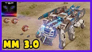 Crossout #695 ► Michelin Man 3.0 - Walker Tank build w/ 3x fortune mine layers (hot wheels)