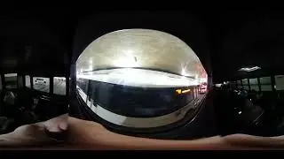 Lincoln Tunnel minibus commute