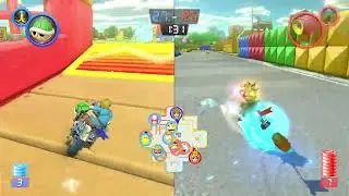 Mario Kart 8 Battle Link VS Link