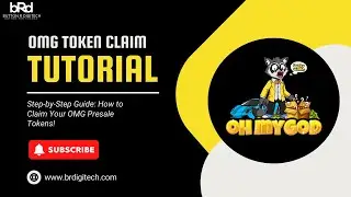 How to Claim Your OMG Tokens - Step-by-Step Tutorial | www.brdigitech.com