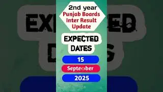 2nd year result date 2025 #shorts #youtubeshorts #result #punjabboard #class12  #resultupdates