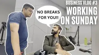 Working on Sunday | Business Vlog #3 | Creating Content | A Day in the Life of an Entrepreneur