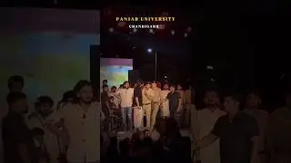 Masoom Sharma Chandigarh University Live Show Police Came on Stage For Stop The Programe | Masoom