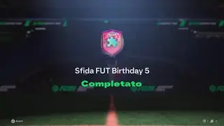 FC 25 - WALKOUT - FUT BIRTHDAY CHALLENGE 5 - SFIDA FUT BIRTHDAY 5 - SQUAD BUILDING CHALLENGES SBC