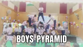 Boy's pyramid| MDRS BHALKI | 110th birth anniversary of D Devraj urs 