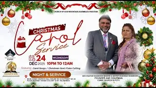Christmas Carol Night Service | 24-12-2025 | Pakistani Christian TV CGMA | Isaac TV