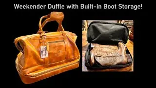 Texas Weekender Duffle & Boot Bag by Republic Boot Co.