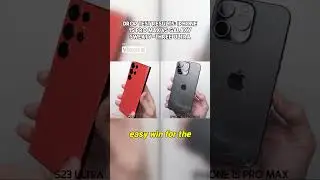 Drop test results, iPhone 15 vs Samsung Galaxy S23 #shorts