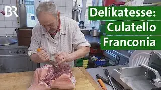 Delikatesse aus dem fränkischen Steigerwald: Luftgetrockneter Schweine-Schinken | Unser Land | BR