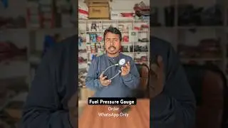 motorcycle fuel pressure gauge #automobile #qasimauto
