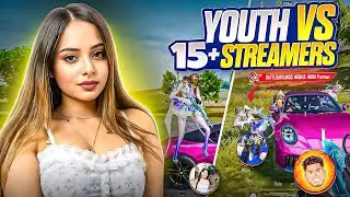 Hydra Masti & 15+ Streamers 🔥 Got Defeated And Reported Me ☠️‼️|| Fastest 1v4 clutches | BGMI 