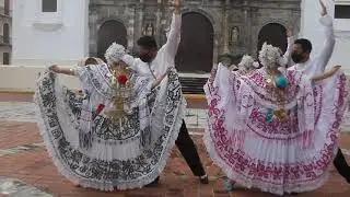 CUMBIA ATRAVESA interpretada por el Ballet de Arte Internacional de Panamá 