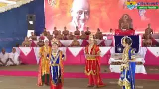 हथकरघा कि धर्मरूपता दर्शाती हुई प्रतिभास्थली डोंगरगढ़ की नाट्य प्रस्तुति।खजुराओ २०१८
