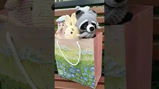 Сумка милоты 😍#amigurumi #handmade #вяжукрючком #knitting #toys #игрушки