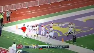 Kyle West QB  TD pass