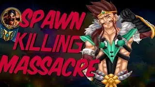 SPAWN KILLING MASACRE! - Spawn Trap Enemies In Fountain - Best Draven World - Vincent´s Draven