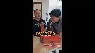 Buat ditengah selang tanpa jatuh
