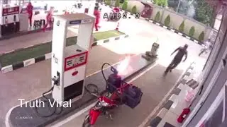 Don't Use Mobile in Petrol Station 