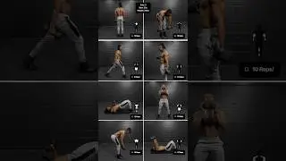 Intense FULL BODY workout using lightweight dumbbells!