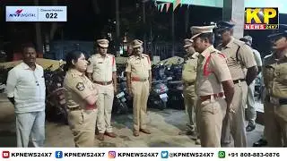 Andhra Pradesh | Nellore ASP Diksha inspected the Balaji Nagar police station.