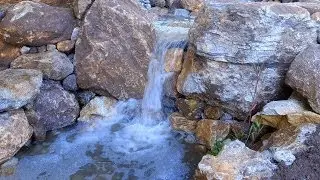 How to make a Waterfall - Landscaping Ideas - Part 5