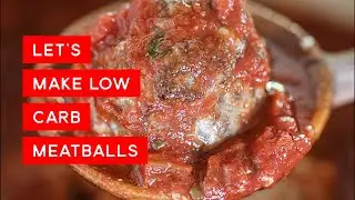 Let&rsquo;s make Sunday dinner: low-carb meatballs and Eat Happy Kitchen pasta sauce￼!