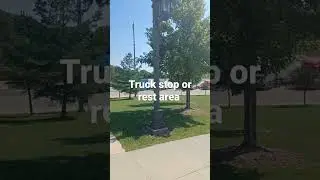 truck stop or rest area