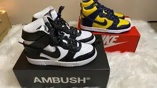 Ambush x Nike dunk high /Exclusive access/ unboxing 🤗 vlog #13