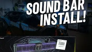 INSTALLING A SOUND BAR ON MY 2025 CAN-AM MAVERICK MAX X3 (STARKNIGHTMT) 