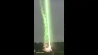 First time Scientists created artificial lightning strike!