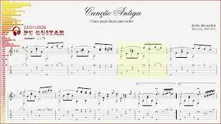 Bernardini, Cançao Antiga, guitar