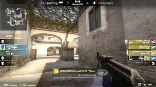CS:GO ESC Gaming V VeryGames Mirage SLTV StarSeries VII