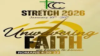 Stretch 2026 || Unwavering Faith || 24.01.2026 || Day 9 || Fresh dew